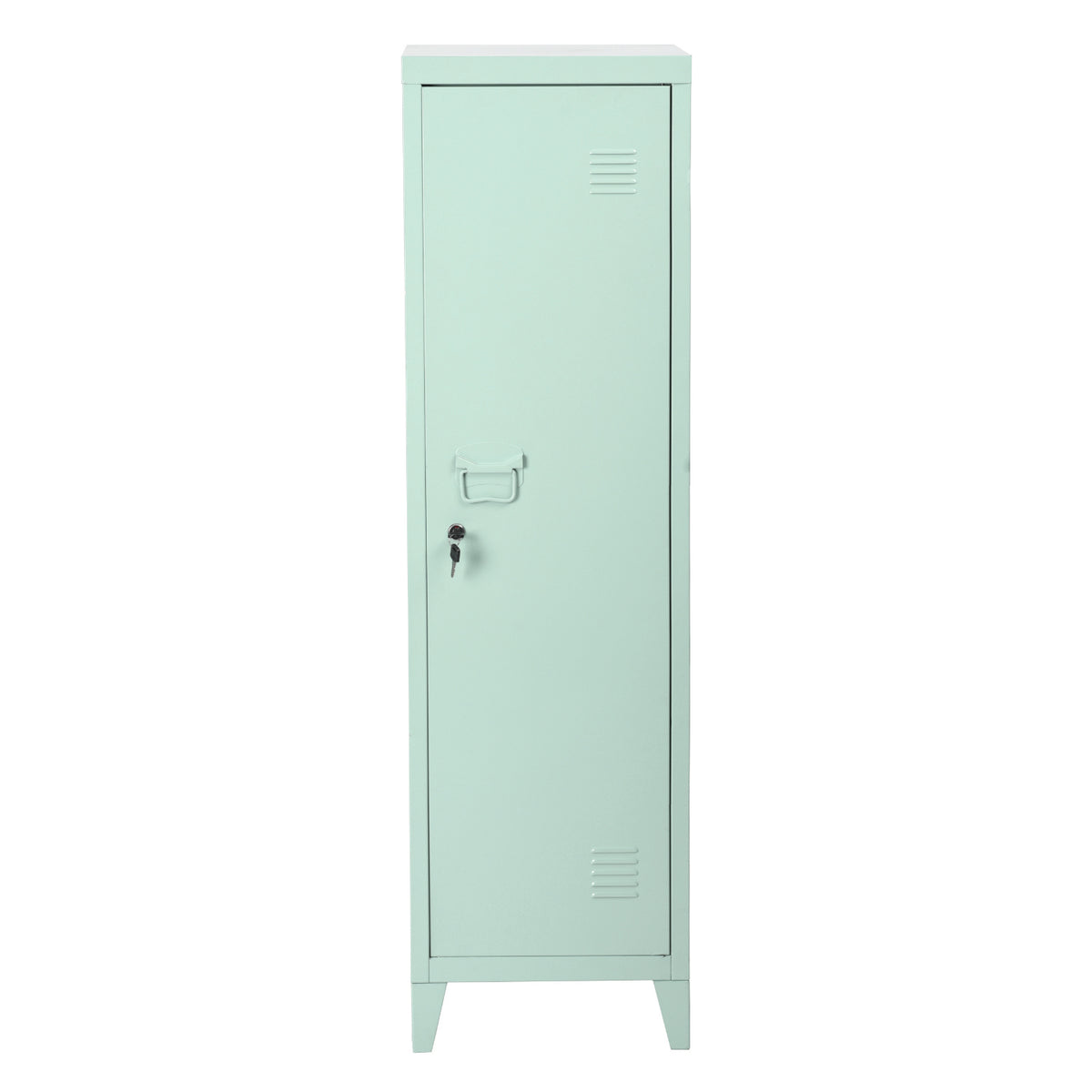 Councilbluffs Green Accent Cabinets