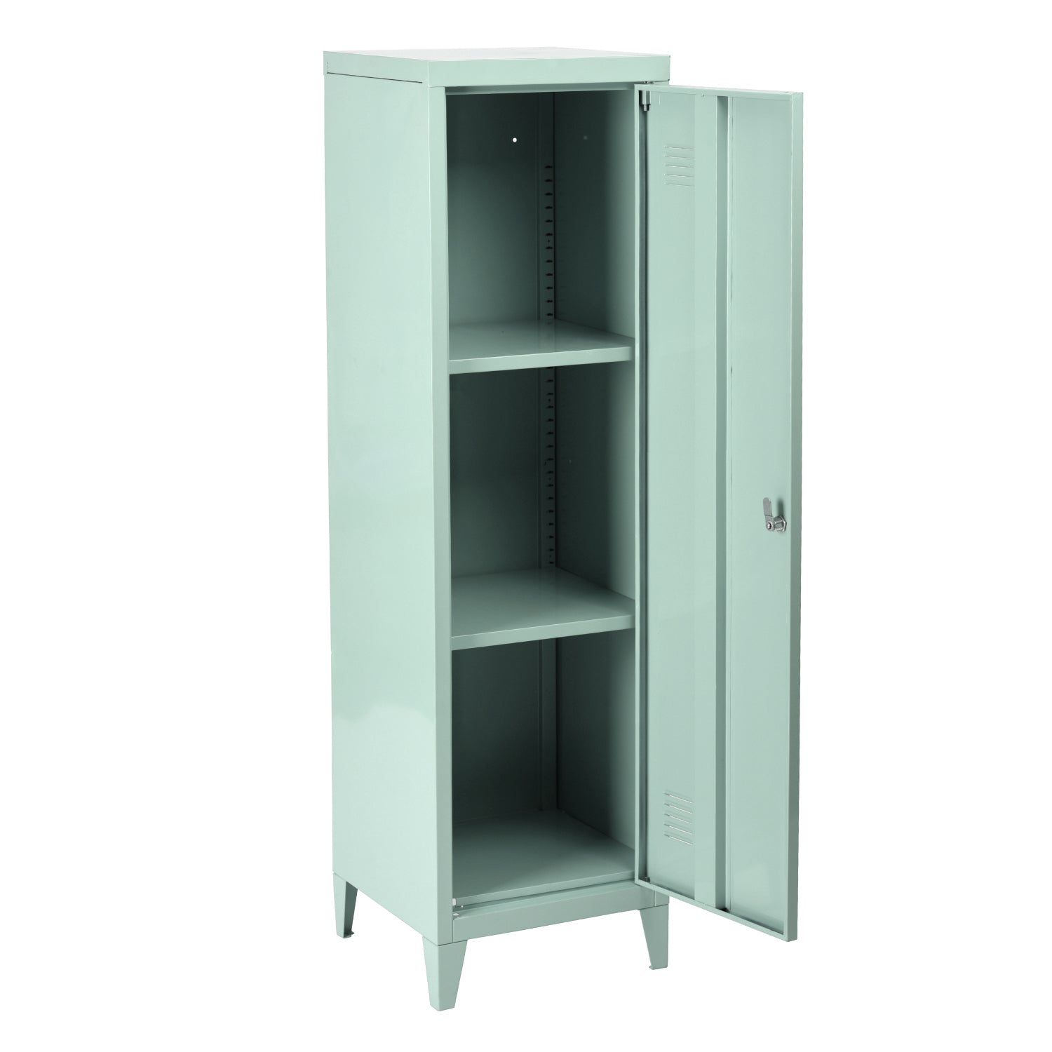 Councilbluffs Green Accent Cabinets