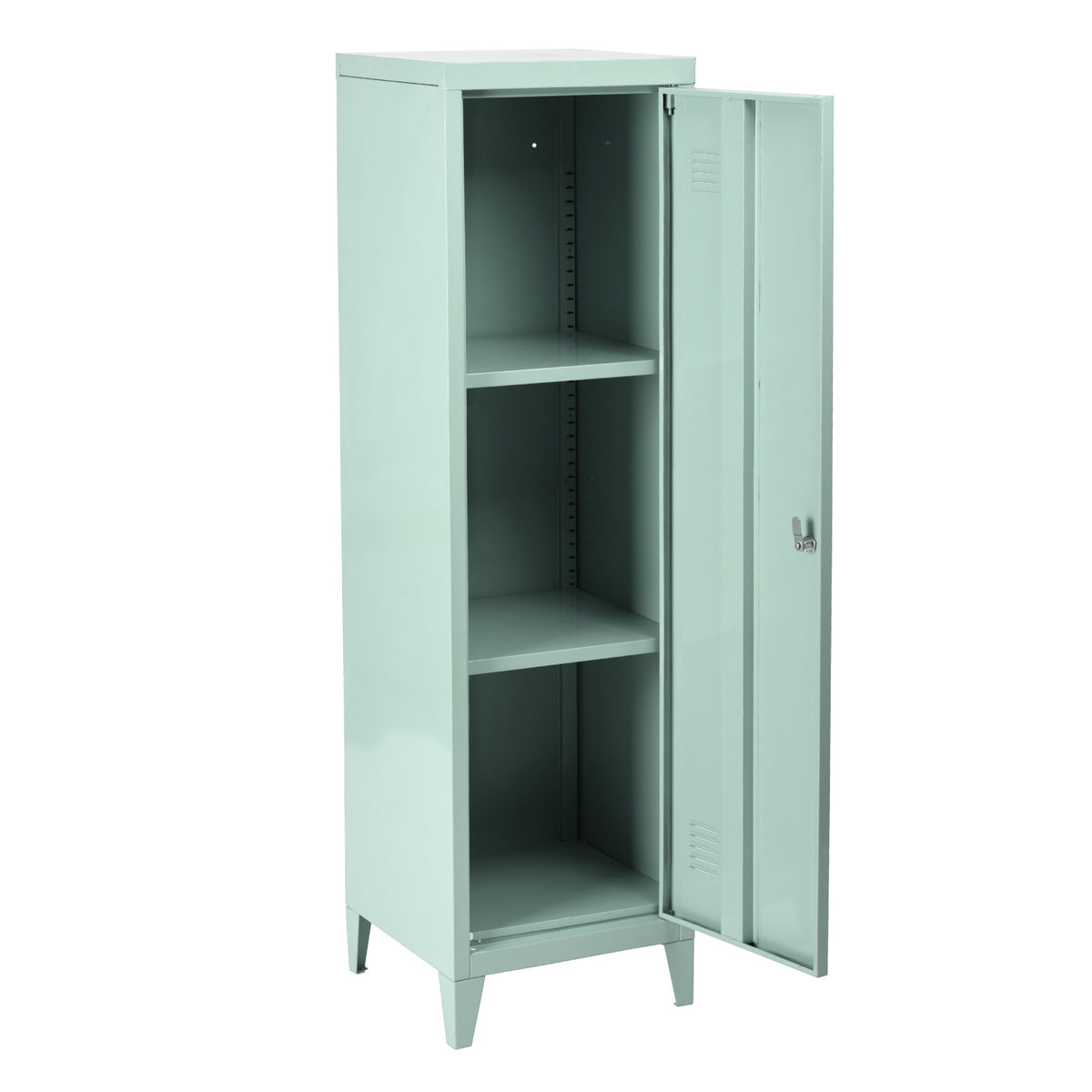 Councilbluffs Green Accent Cabinets