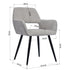 Cromwell Terry Fabric Dining Chair