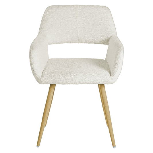 Cromwell Boucle Beige Dining Chair