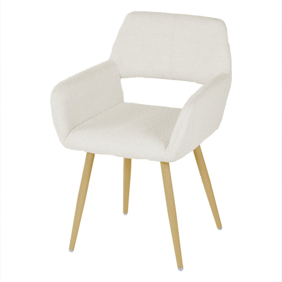 Cromwell Boucle Beige Dining Chair