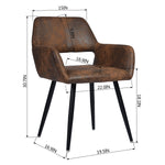 Cromwell Brown Dining Chair