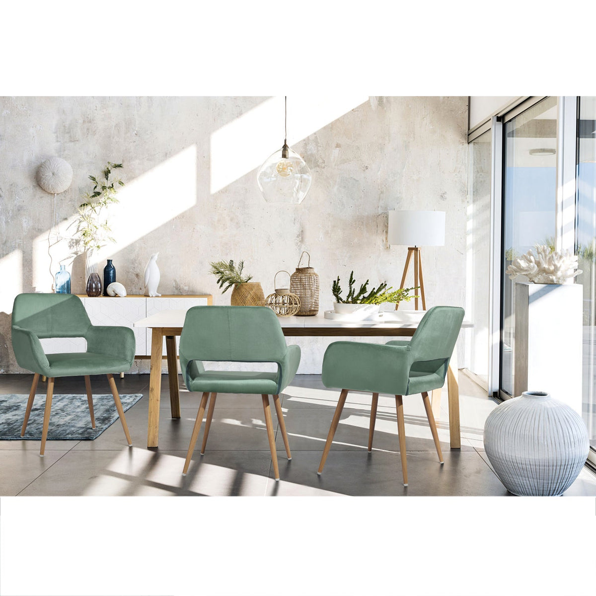Cromwell Velvet Dining Chair