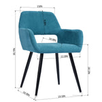 Cromwell Terry Fabric Dining Chair