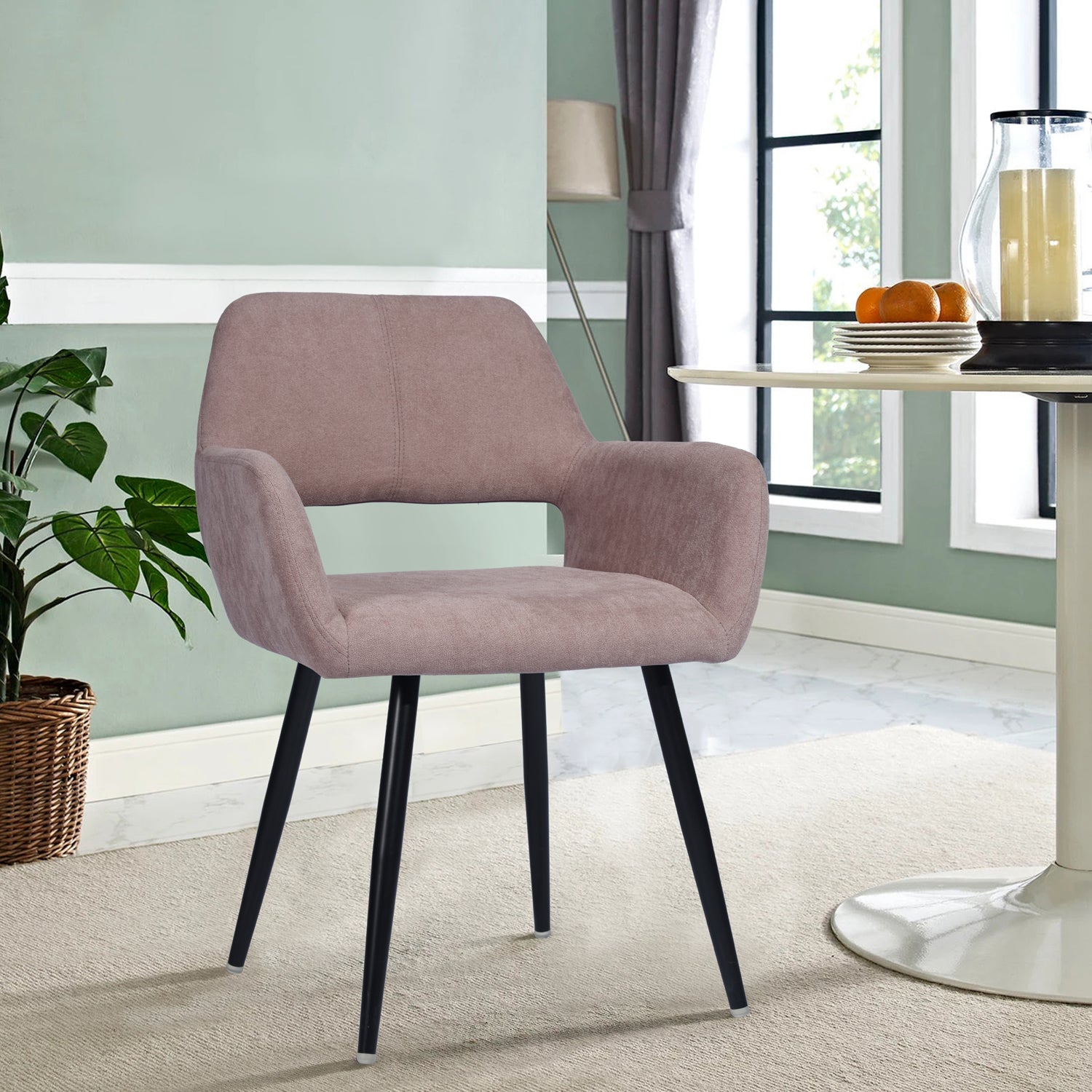 Cromwell Terry Fabric Dining Chair