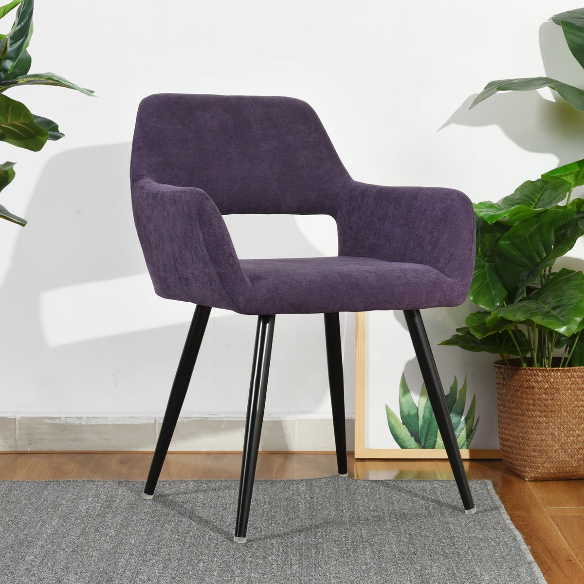 Cromwell Terry Fabric Dining Chair