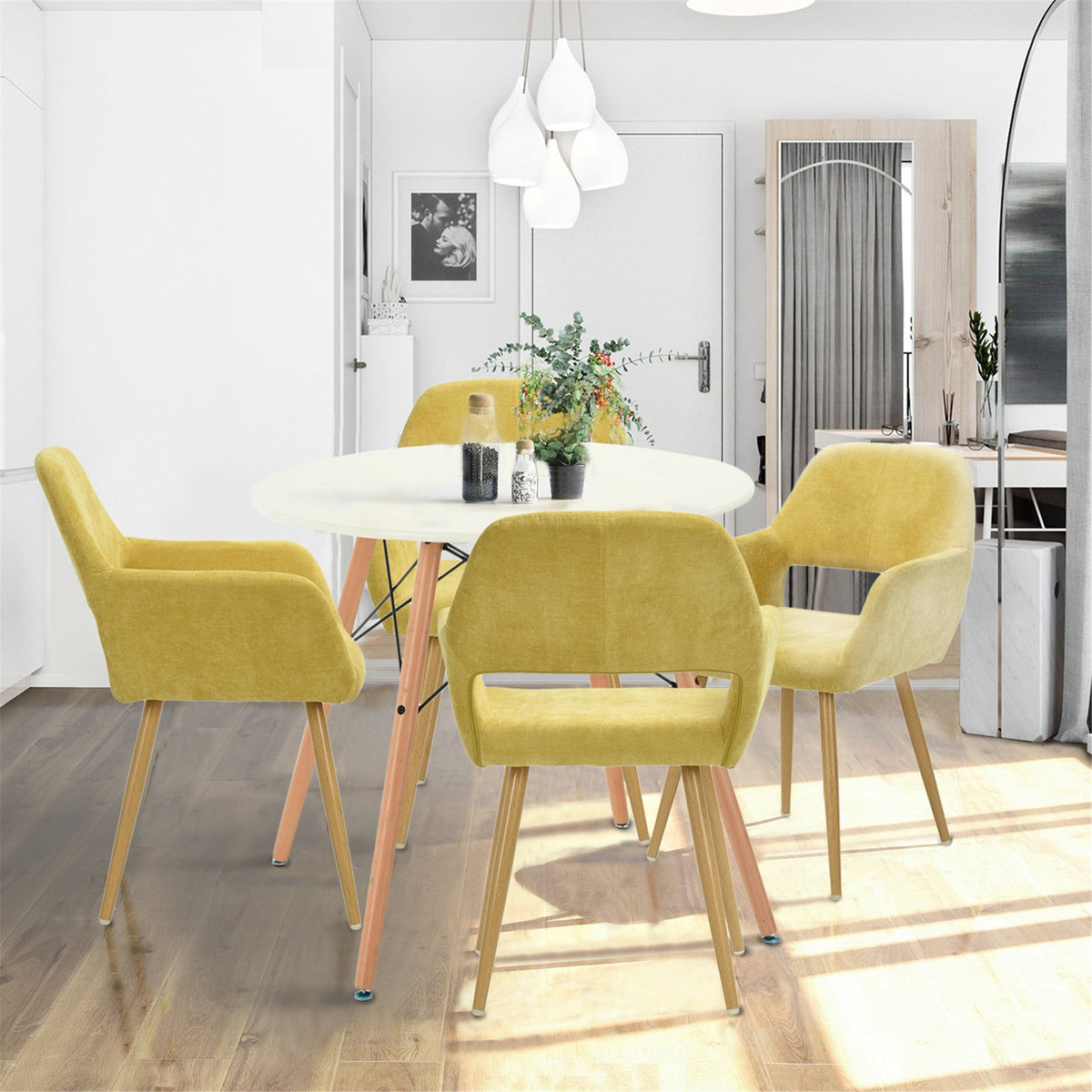 Cromwell Light Green 2Pcs Sd Dining Chair