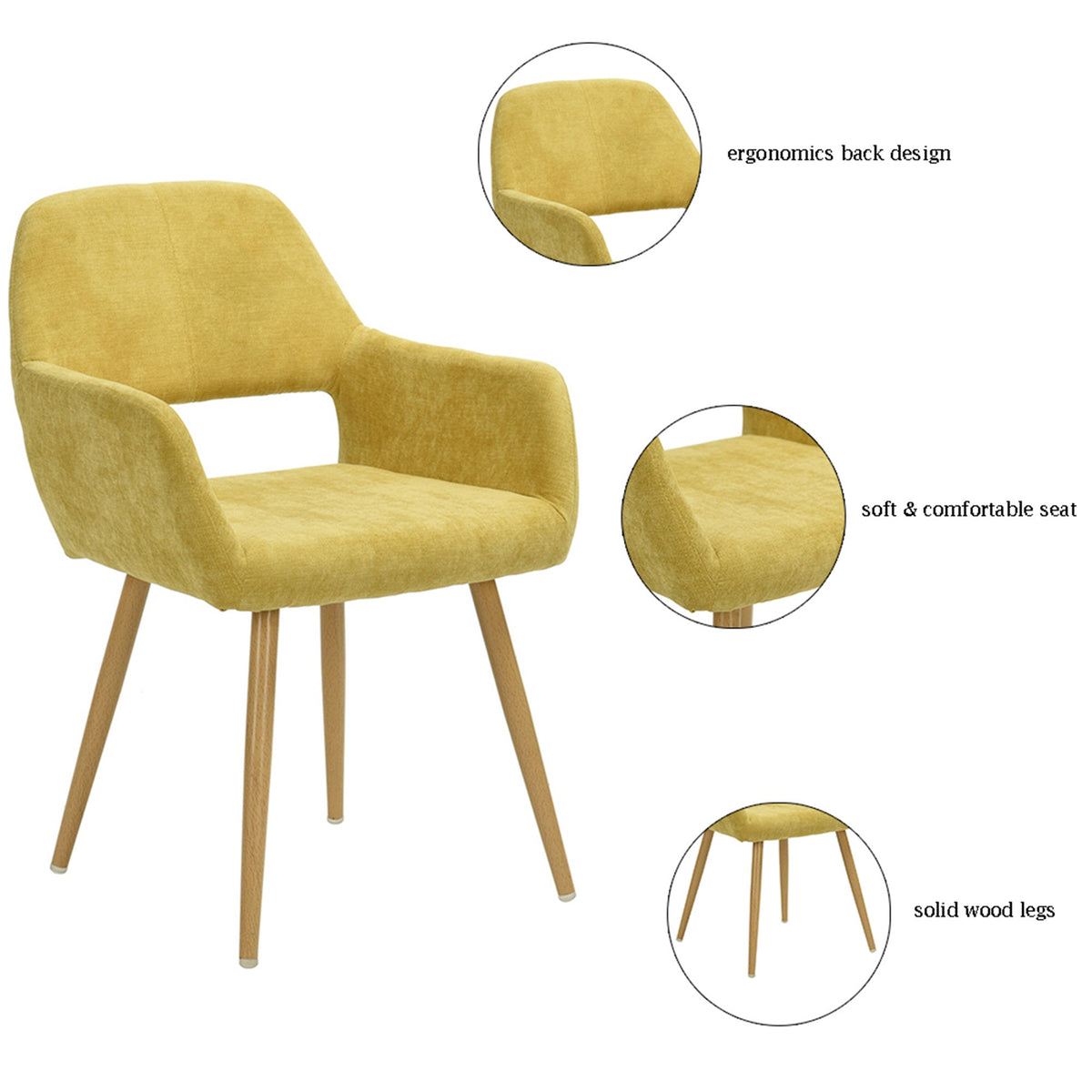 Cromwell Light Green 2Pcs Sd Dining Chair