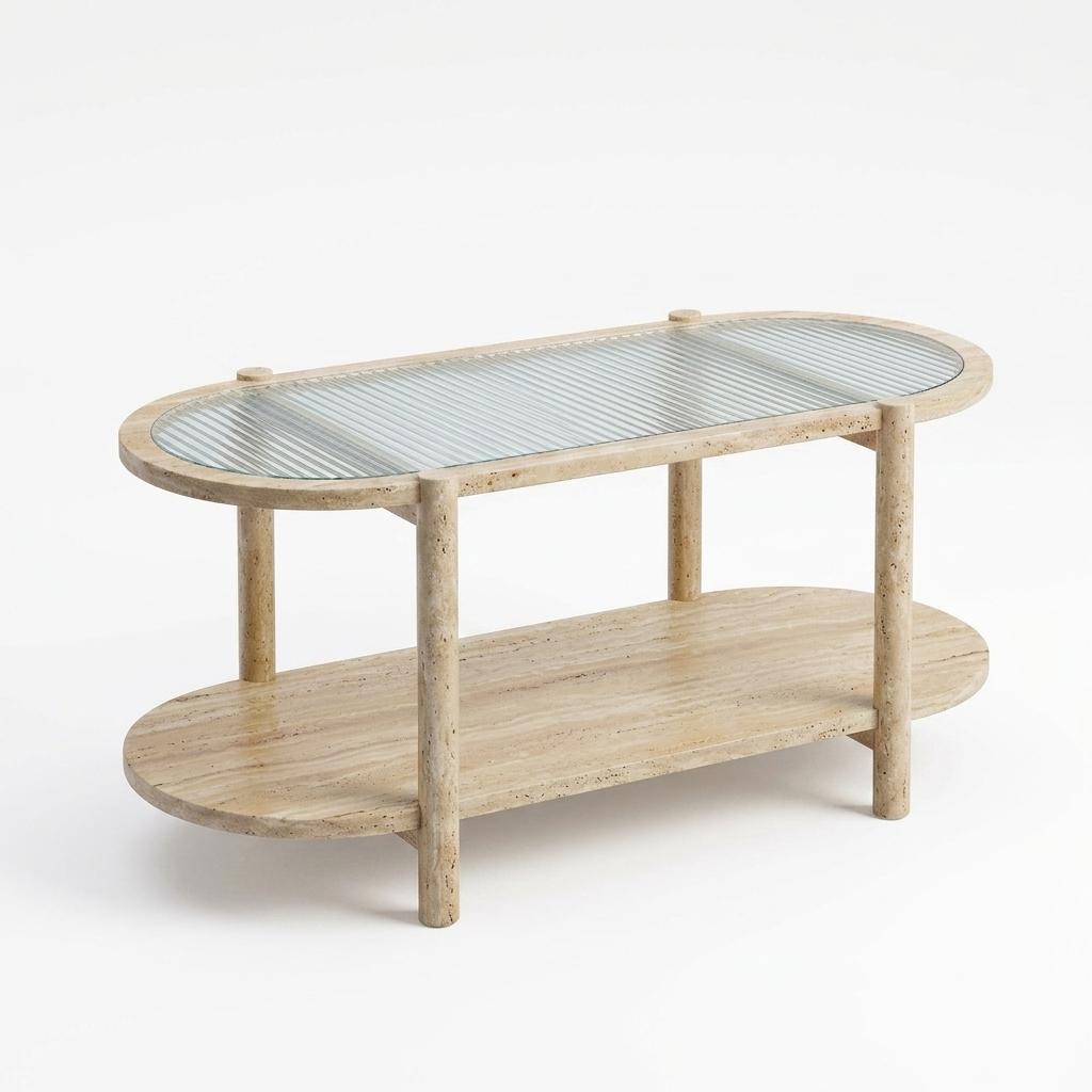 Modern Minimalist Coffee Table, Sleek Accent Design - CRUQRUITS