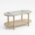 Modern Minimalist Coffee Table, Sleek Accent Design - CRUQRUITS