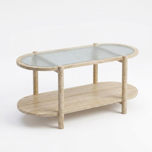 Modern Minimalist Coffee Table, Sleek Accent Design - CRUQRUITS