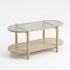 Modern Minimalist Coffee Table, Sleek Accent Design - CRUQRUITS