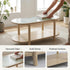 Modern Minimalist Coffee Table, Sleek Accent Design - CRUQRUITS