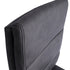 Modern Grey Fabric Dining Chair - CRUSH GREY