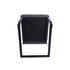 Modern Grey Fabric Dining Chair - CRUSH GREY