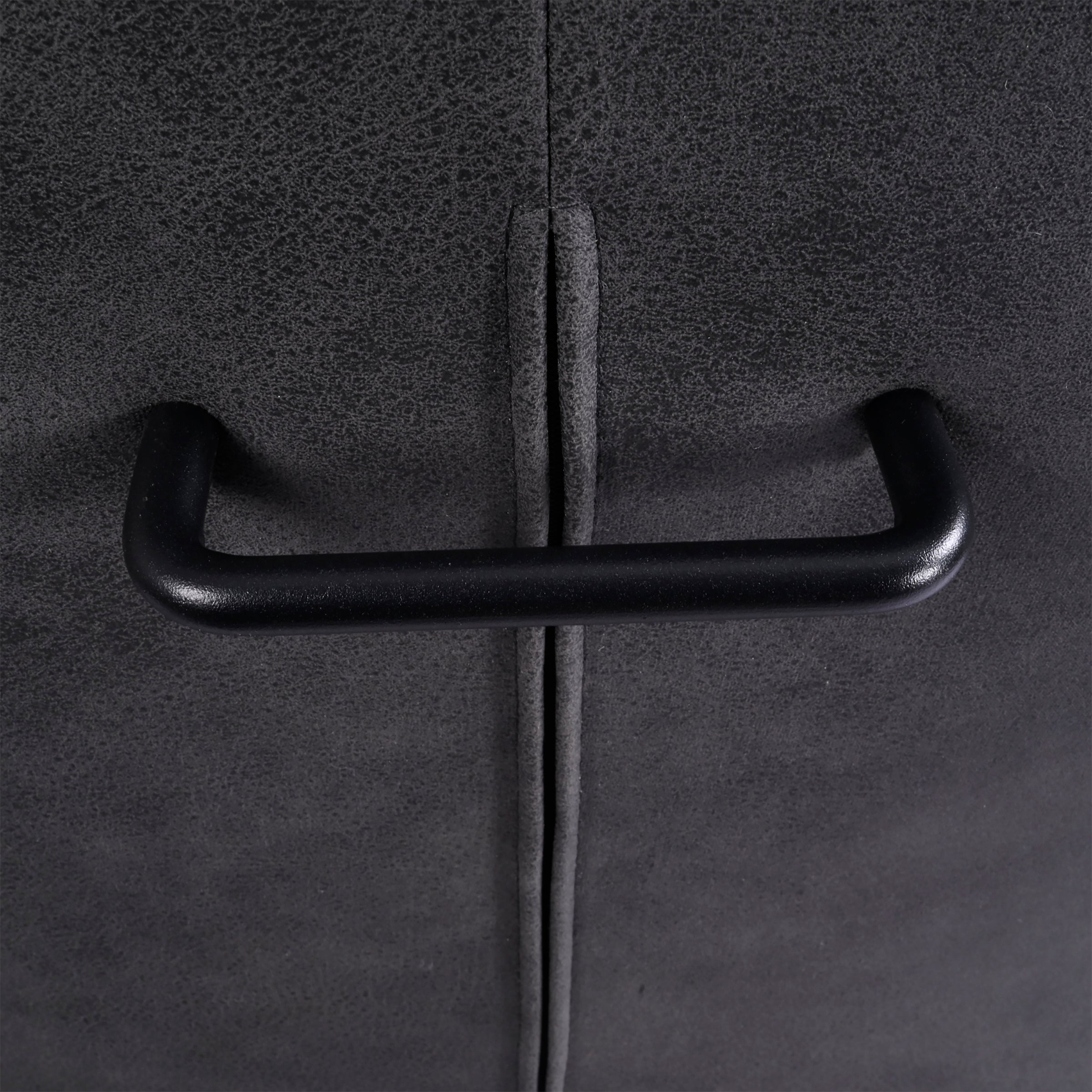 Modern Grey Fabric Dining Chair - CRUSH GREY