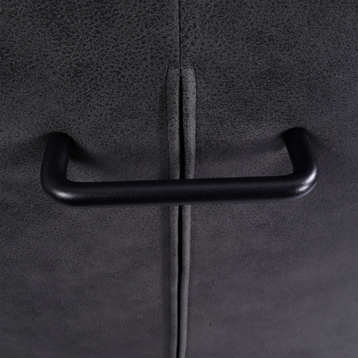 Modern Grey Fabric Dining Chair - CRUSH GREY