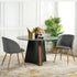 Modern Velvet Dining Chair – YNEZ DARK GREY