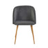 Modern Velvet Dining Chair – YNEZ DARK GREY