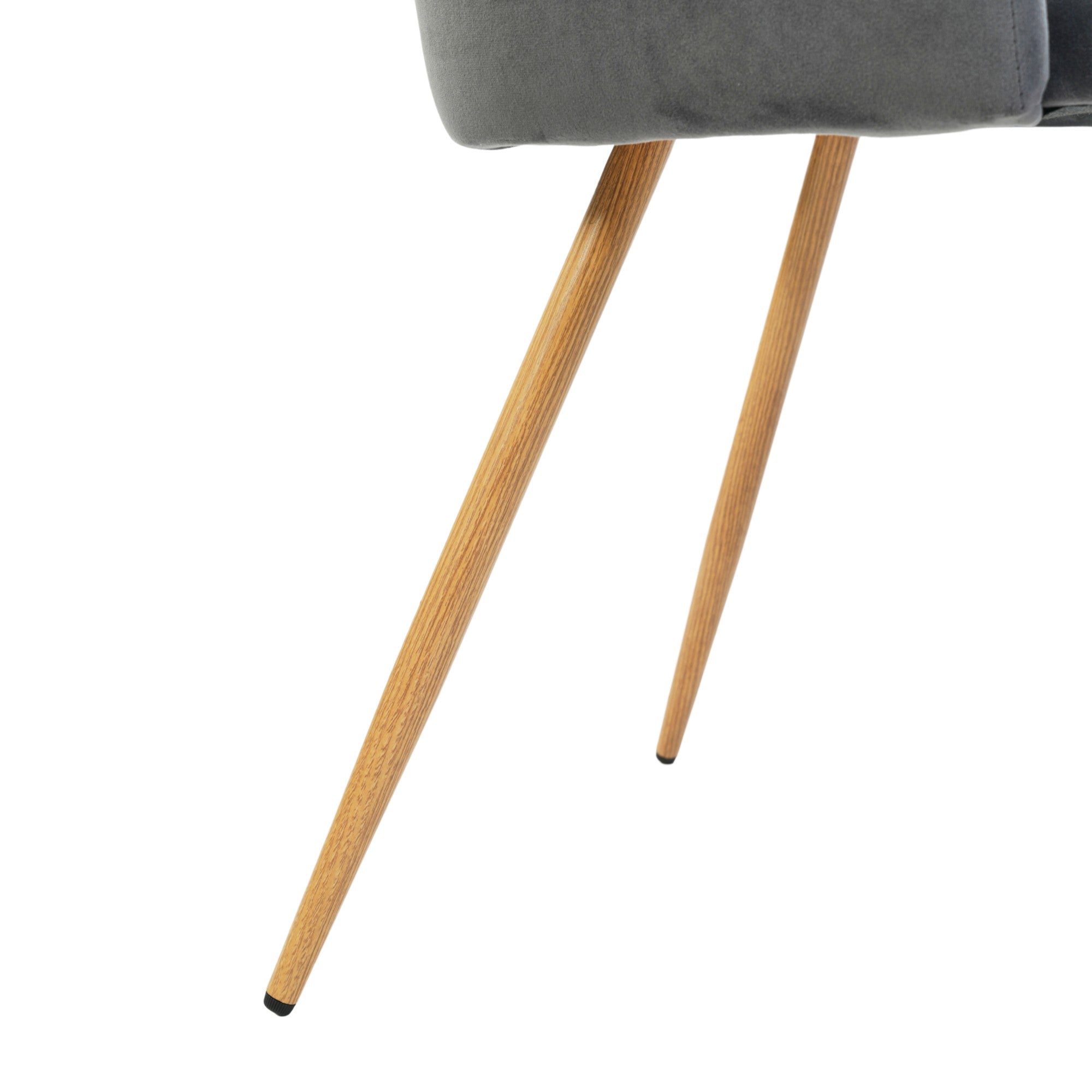 Modern Velvet Dining Chair – YNEZ DARK GREY