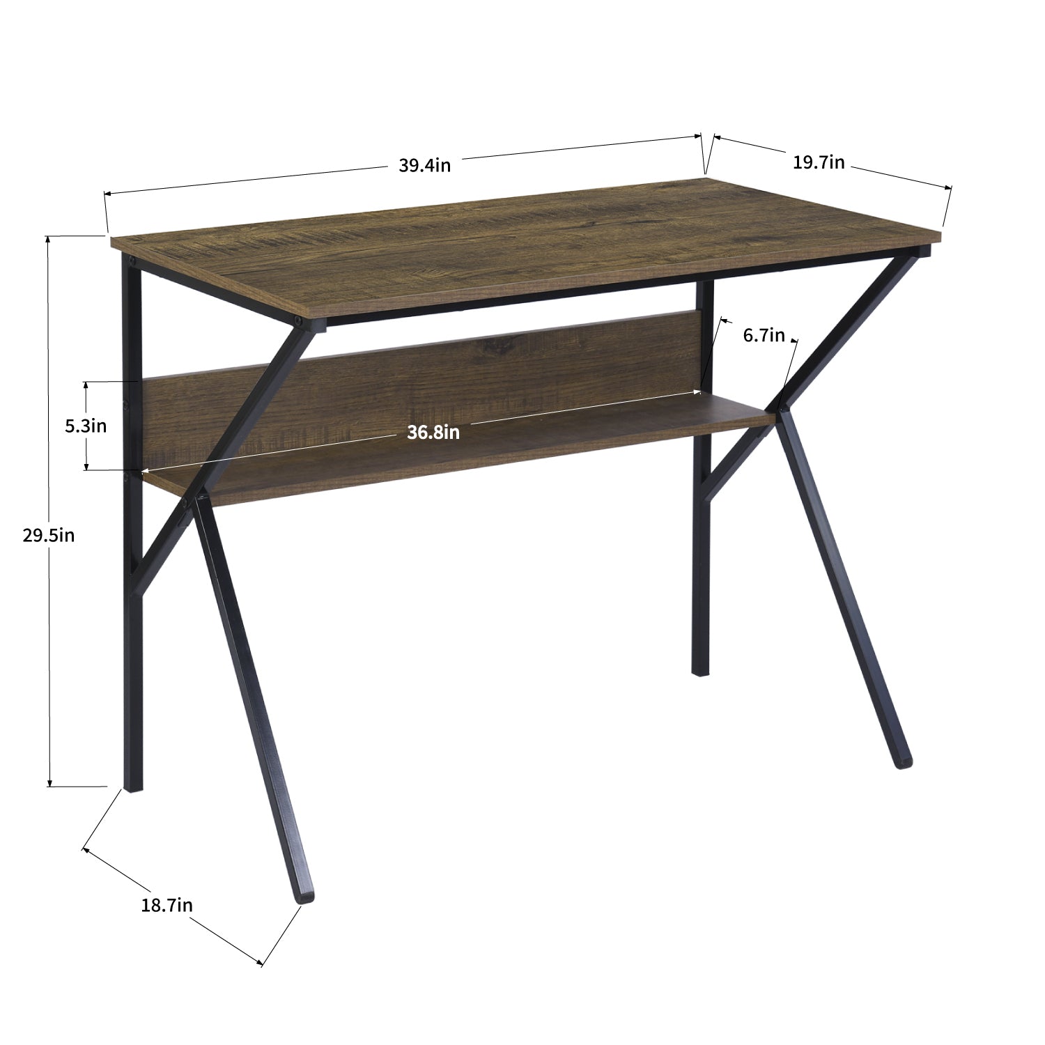 Dakota Wooden Office Desk