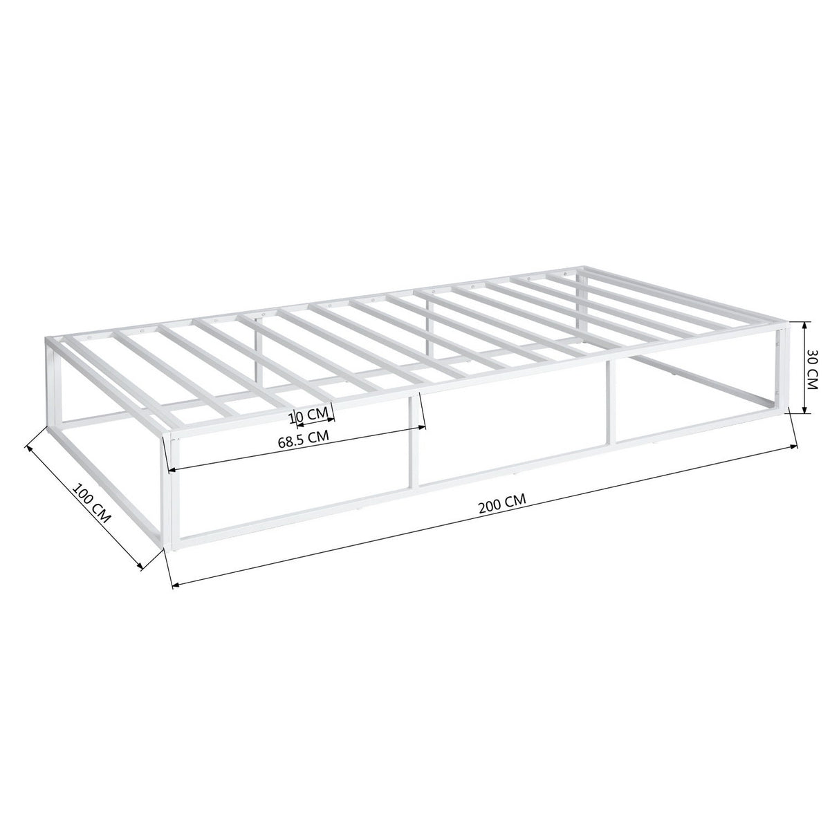 Danke Metal Bed Frame