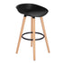 Dearborn Solid Wood Leg Bar Stool