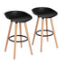 Dearborn Solid Wood Leg Bar Stool