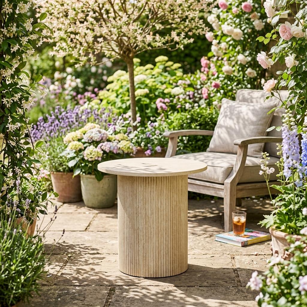 Modern Accent MDF End Table - DELOR