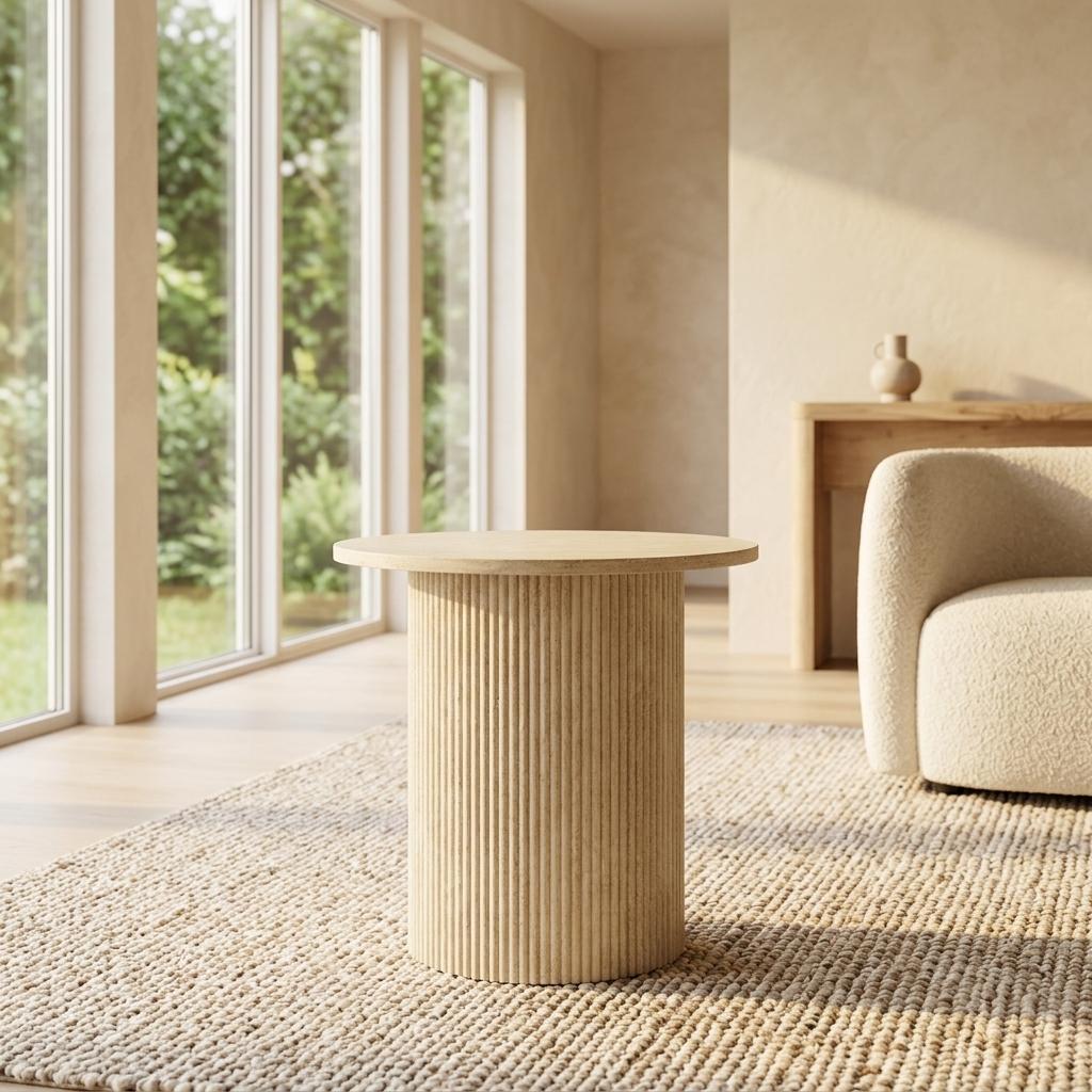 Modern Accent MDF End Table - DELOR