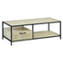 Captate Modern Minimalist Coffee Table, MDF & Metal - DENEB