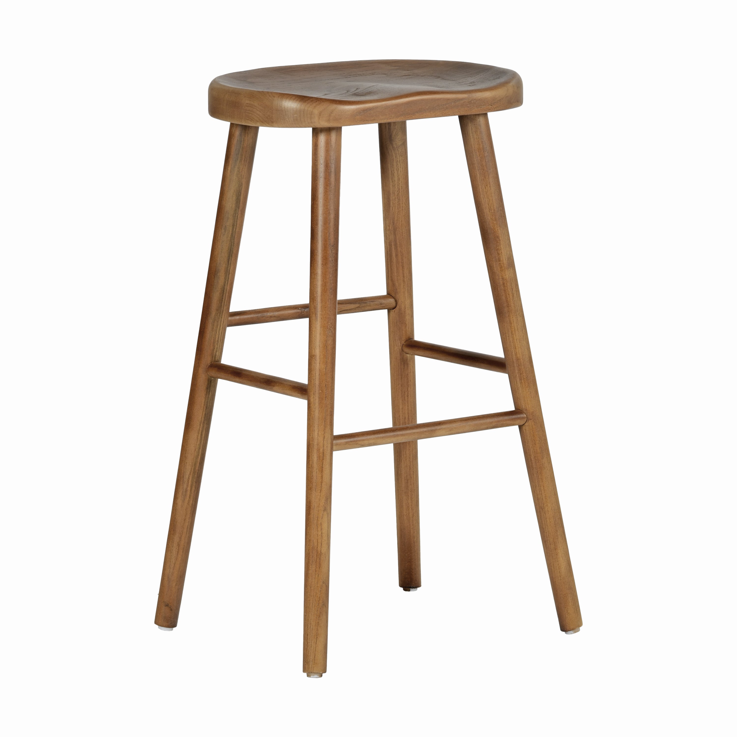 Modern Solid Wood Barstool - DENIA