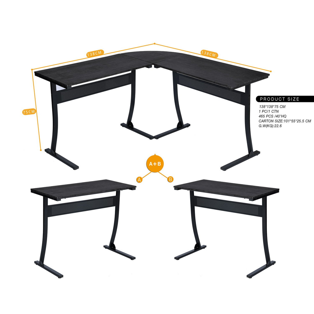 Dieguez Office Desk