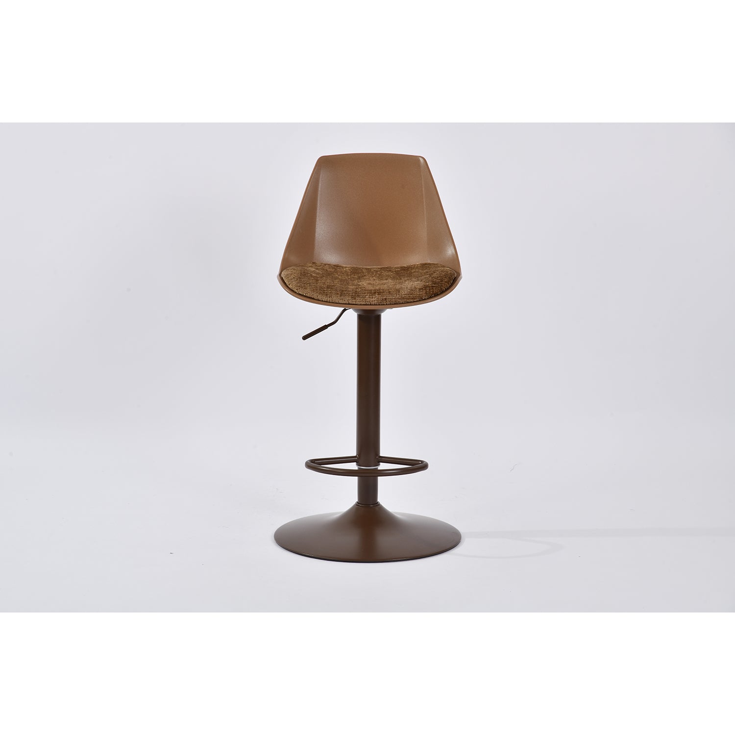 dino sr - coffee barstool - upholstered compact seating or footrest