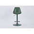 dino - green barstool - upholstered compact seating or footrest