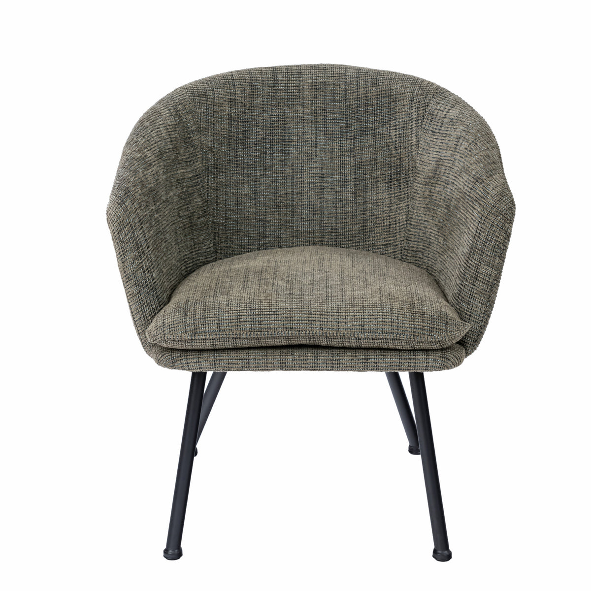 Dixier Fabric Beige Accent Chairs