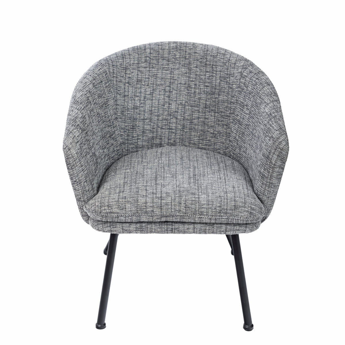 Dixier Fabric Beige Accent Chairs