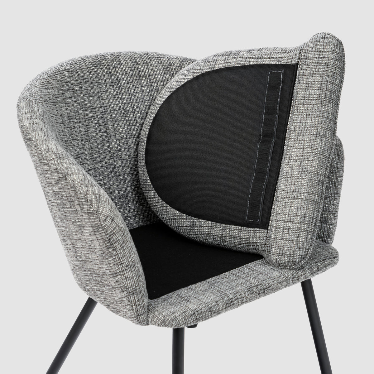 Dixier Fabric Beige Accent Chairs