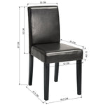 Douro Pu Black Dining Chair