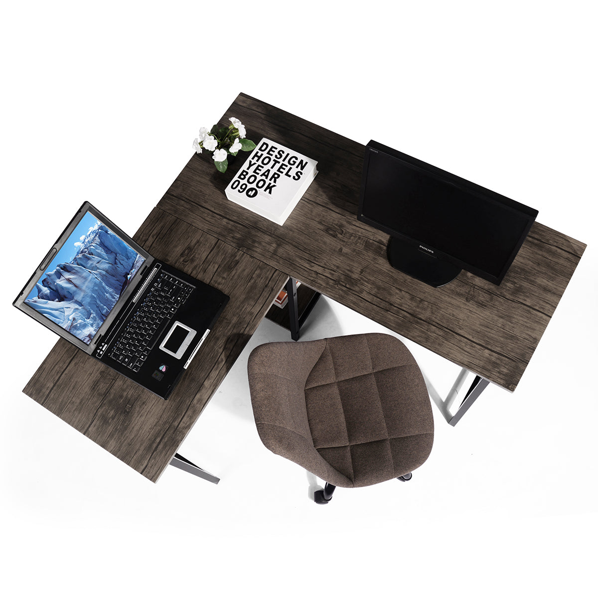 Drogba Corner Office Desk