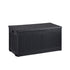 Modern Grey Storage, Iron-Plastic Deck Box - DUNK