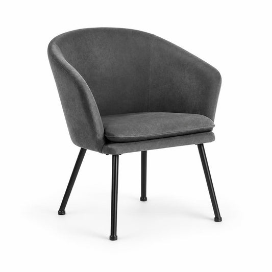 Dixier Terry Grey Accent Chairs