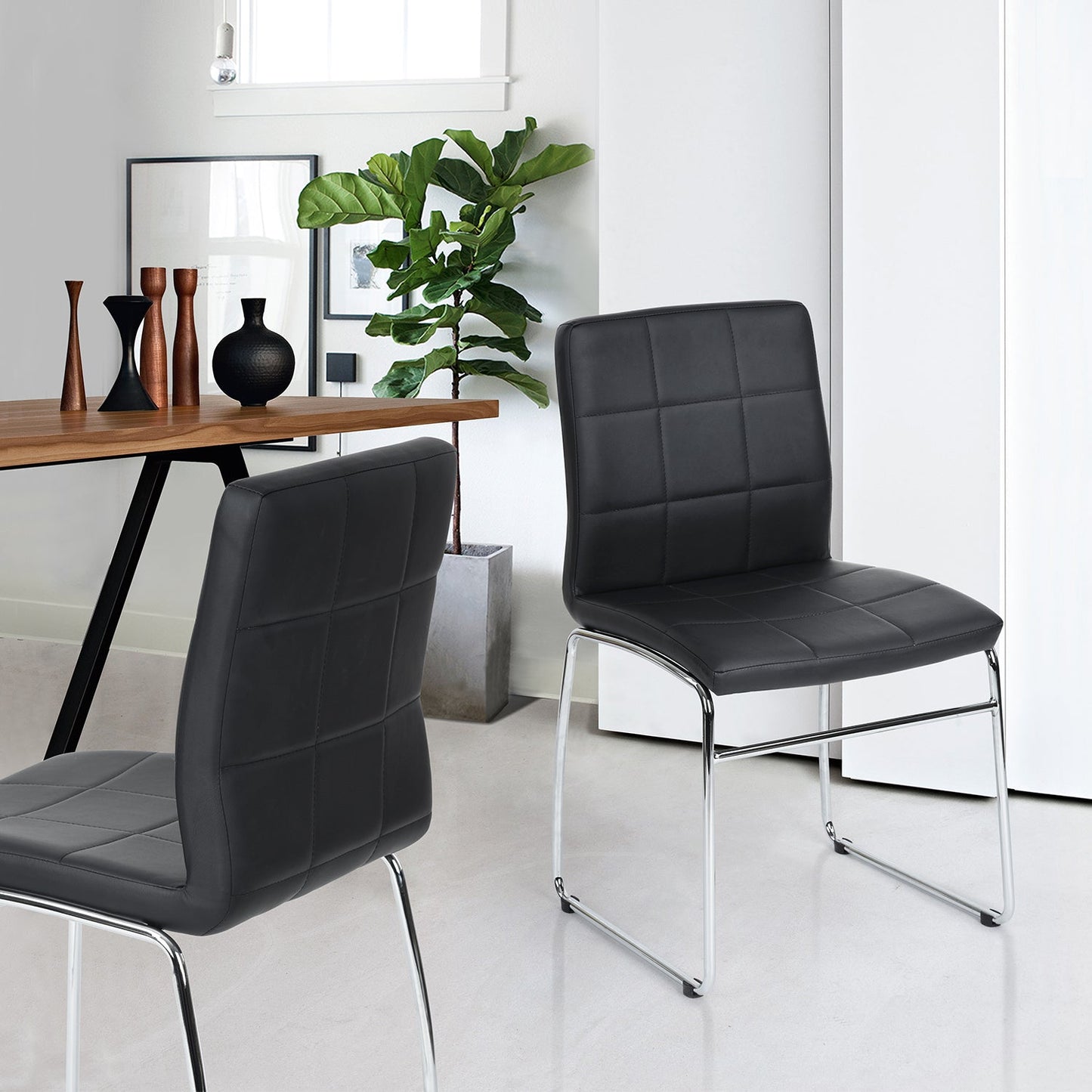 Edgecumbe  Pu Dining Chair