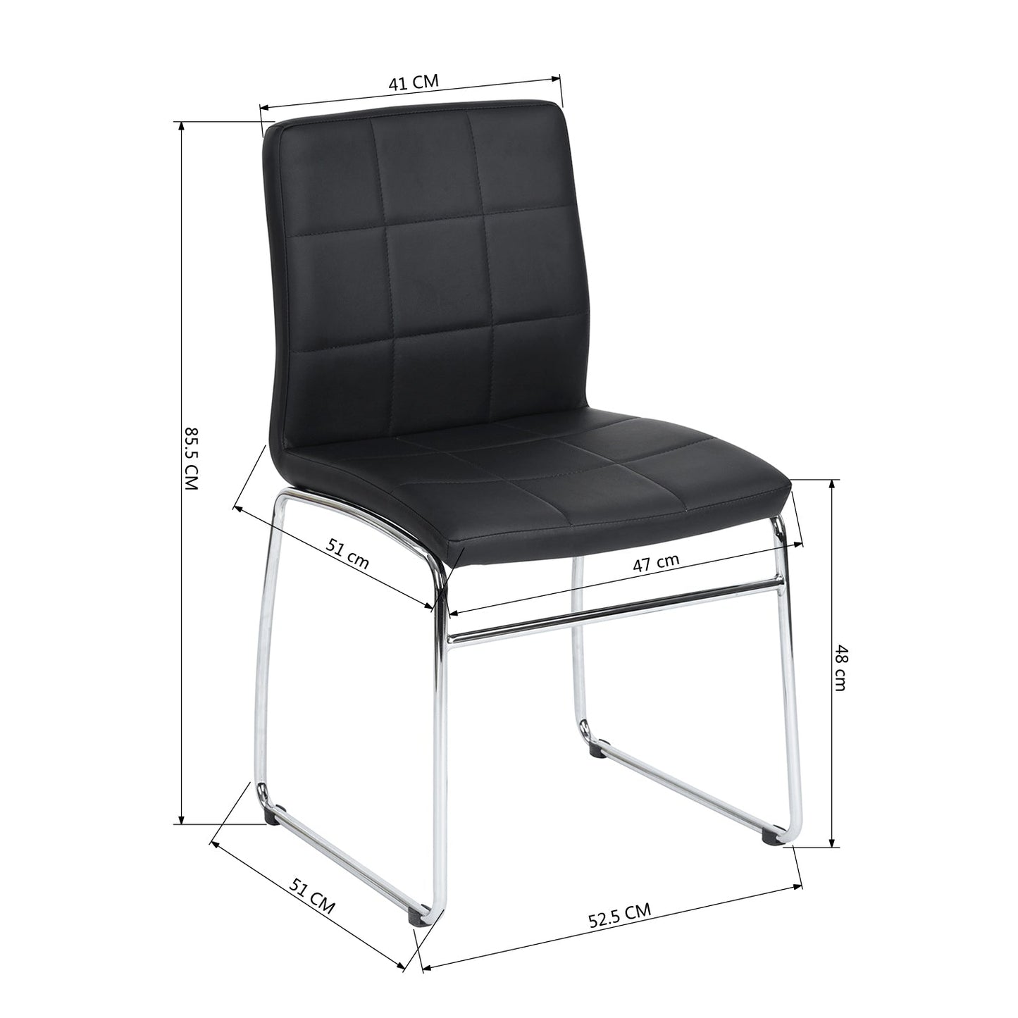 Edgecumbe  Pu Dining Chair
