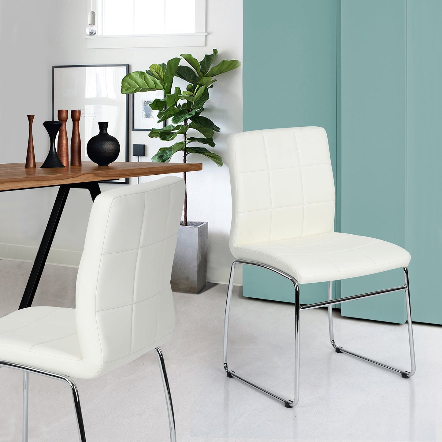 Edgecumbe  Pu Dining Chair