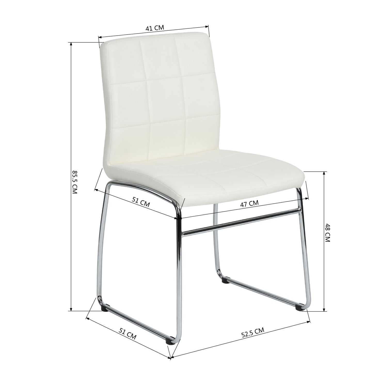 Edgecumbe  Pu Dining Chair