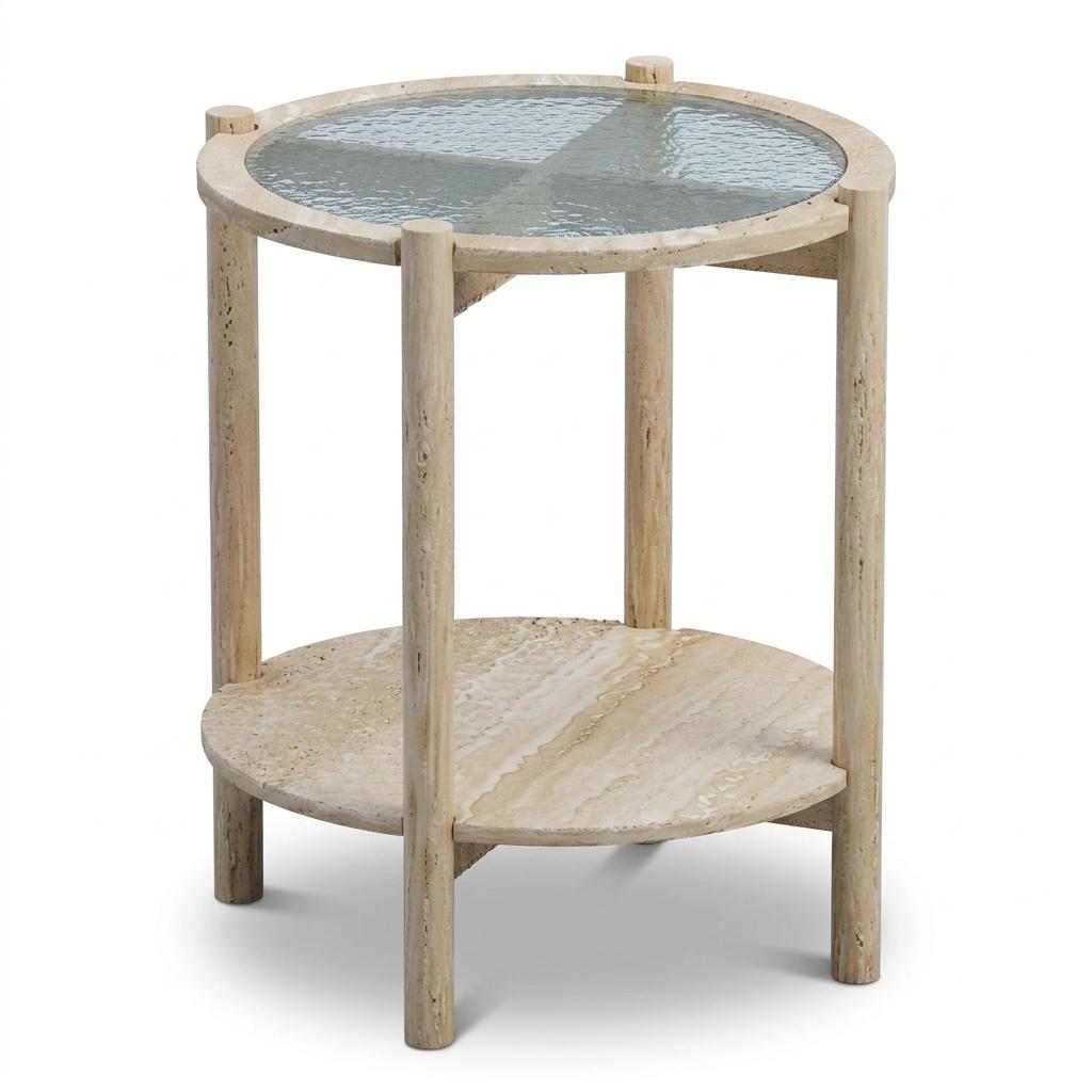 Modern Accent End Table, Compact Design - EEKTIEKS