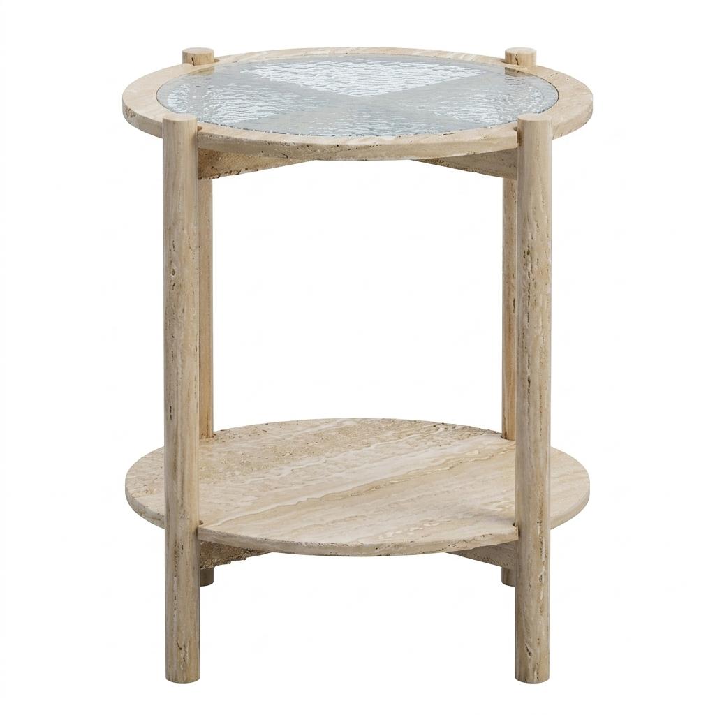 Modern Accent End Table, Compact Design - EEKTIEKS