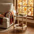 Modern Accent End Table, Compact Design - EEKTIEKS